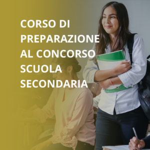 Corso di Preparazione al Concorso Scuola Secondaria