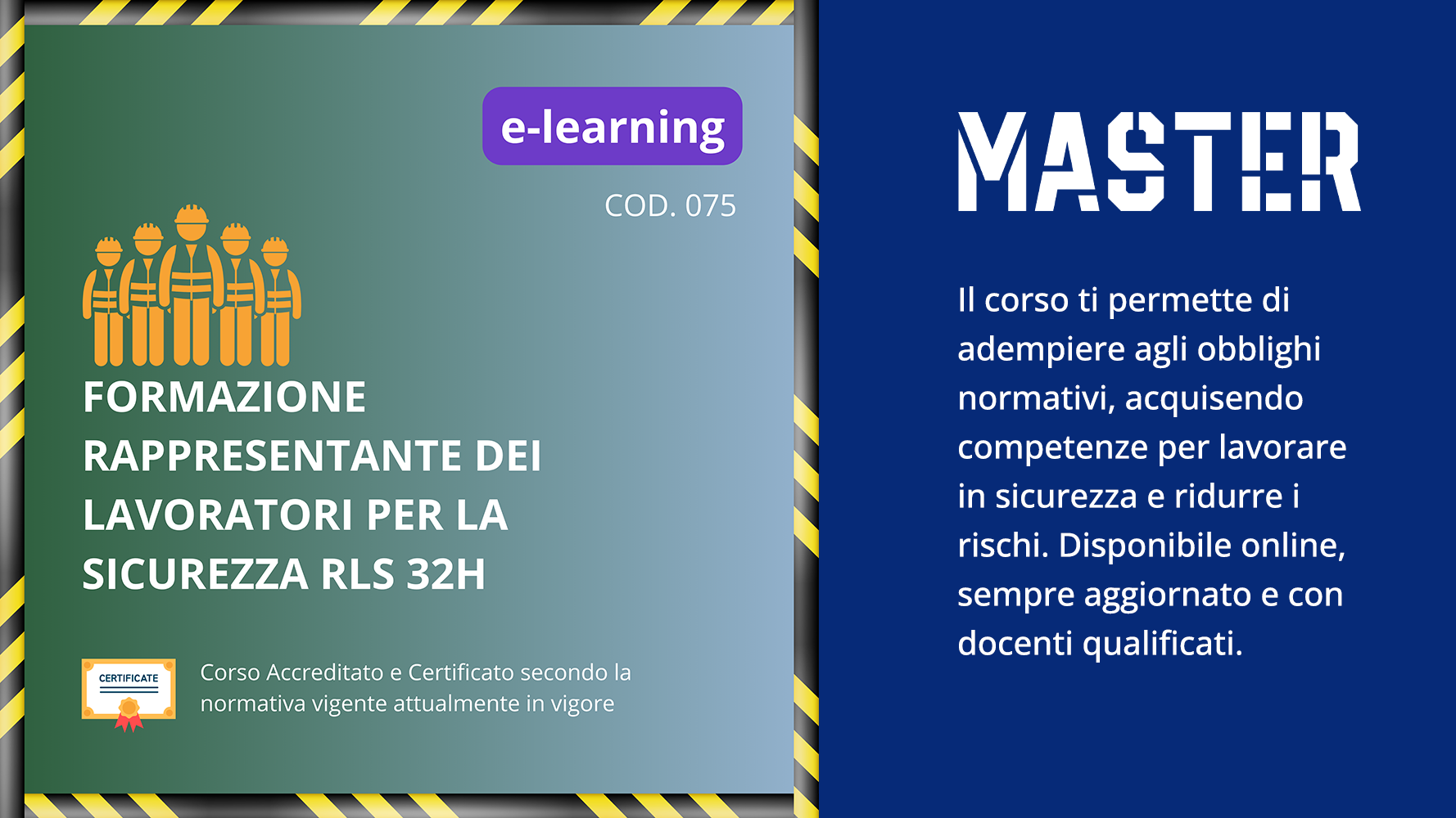 Curriculum Rcls Corso di Formazione RLS – Master Formazione