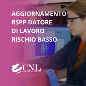 Aggiornamento RSPP Datore di Lavoro Rischio Medio