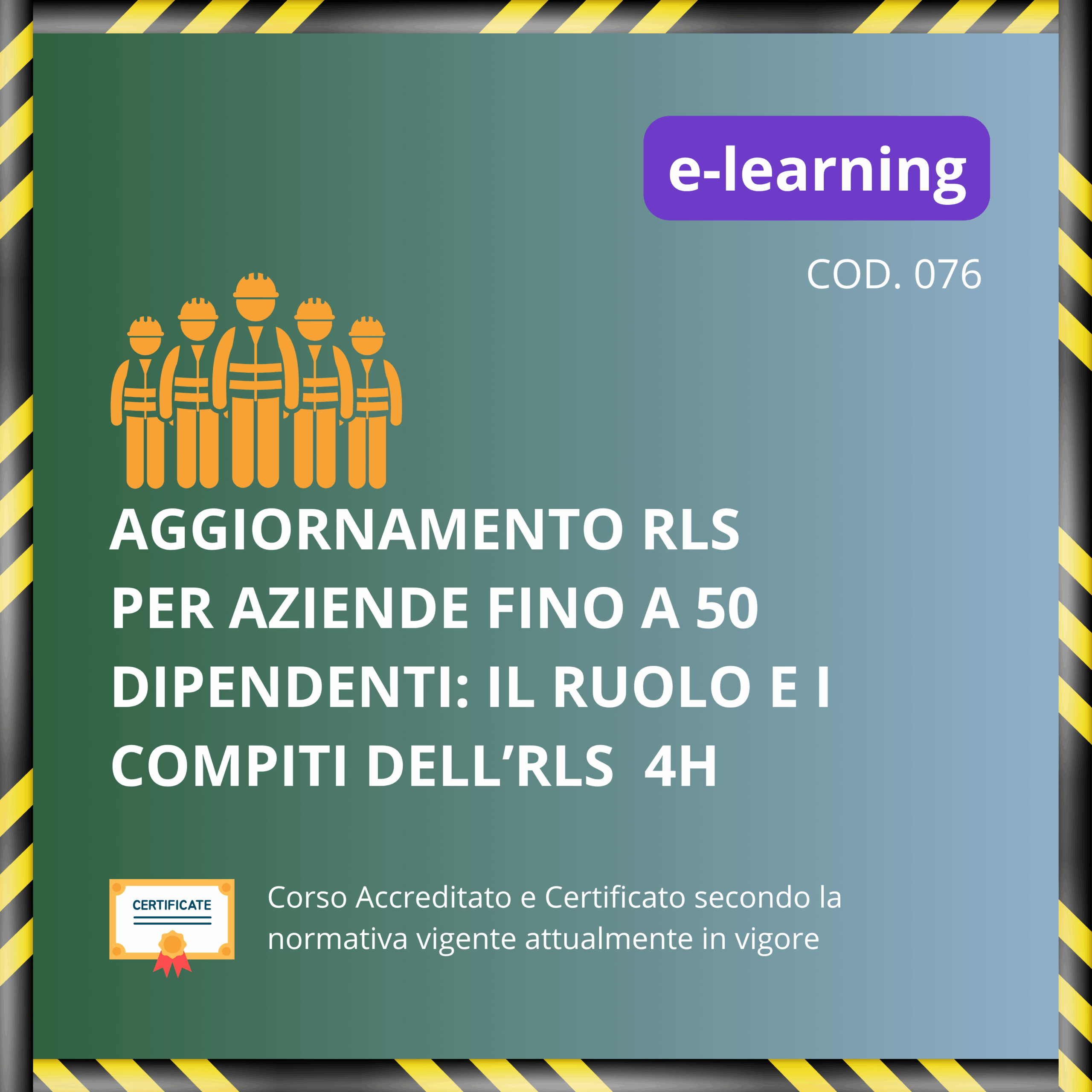 Aggiornamento RLS per aziende fino a 50 dipendenti