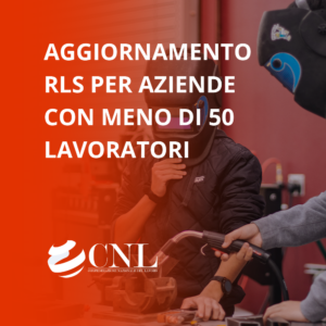 Aggiornamento RLS per aziende con meno di 50 lavoratori