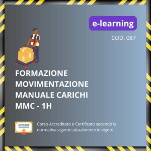 Formazione Movimentazione Manuale dei Carichi (MMC) - 1H