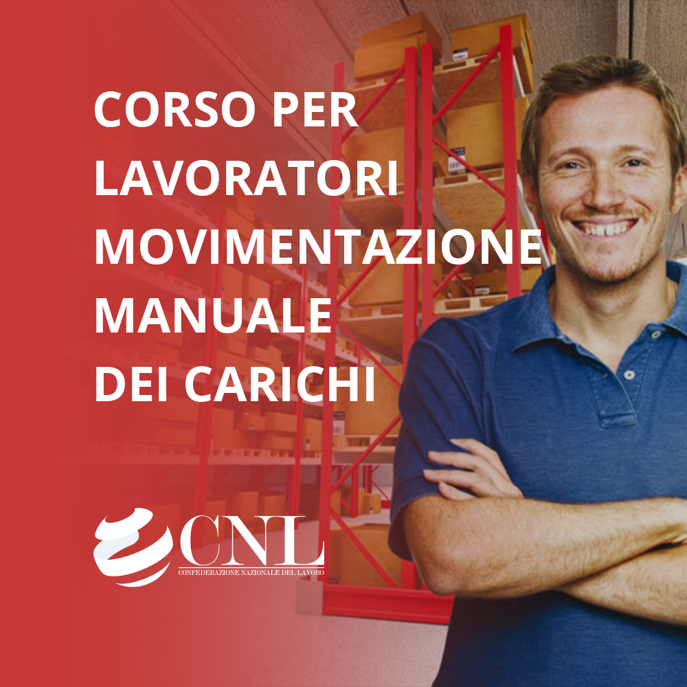 Corso per Lavoratori Movimentazione Manuale dei Carichi