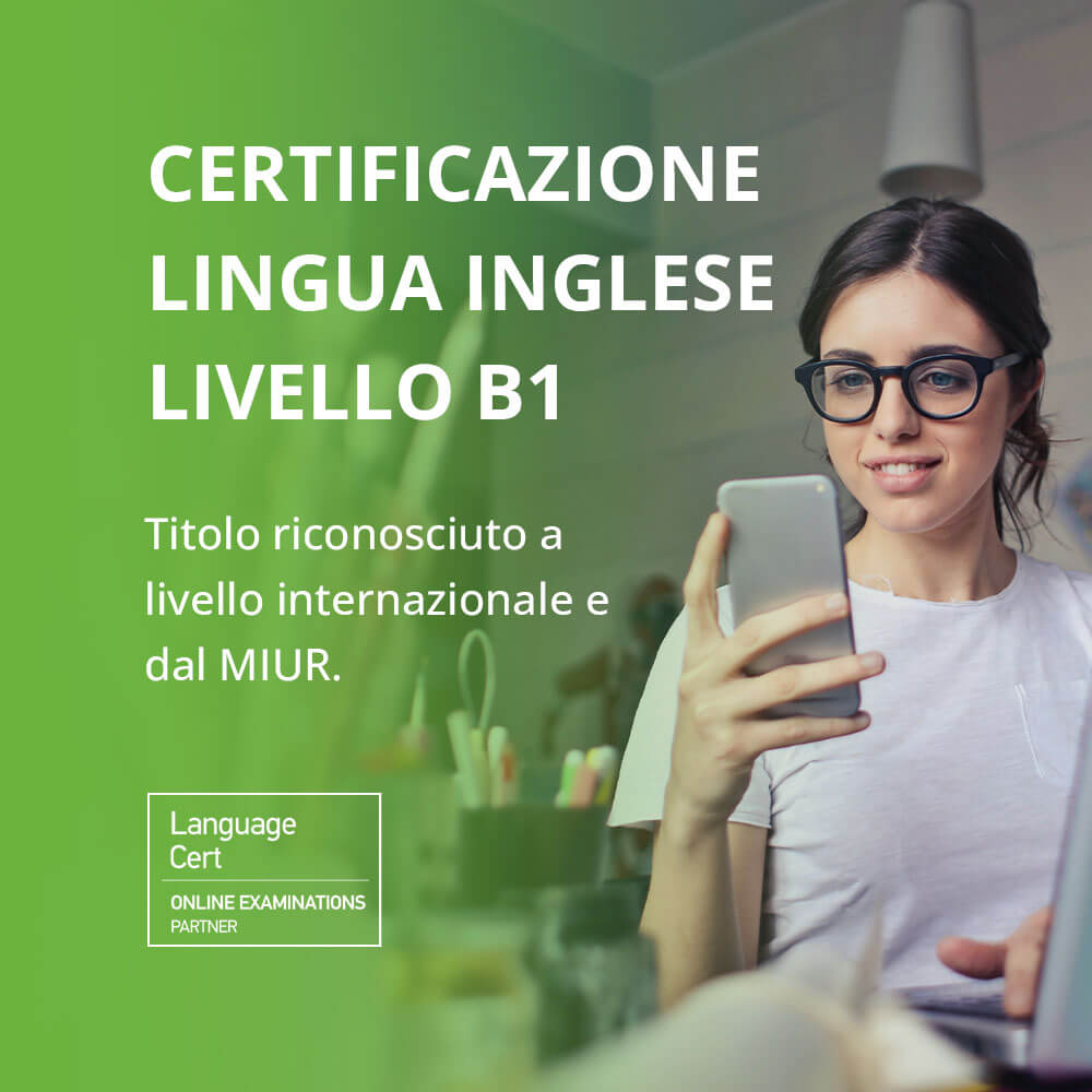 Esame di Certificazione Inglese Livello B1