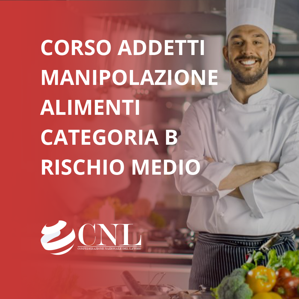 Corso Addetti Manipolazione Alimenti Categoria A Rischio Elevato