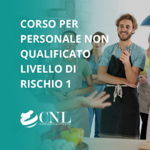 Corso di formazione personale non qualificato livello di rischio 1