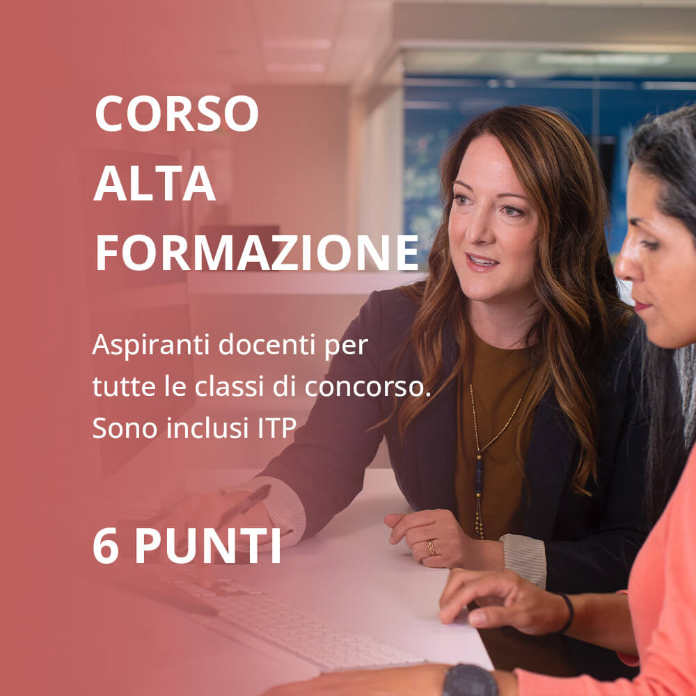 Corso Alta Formazione per Docenti 3mesi