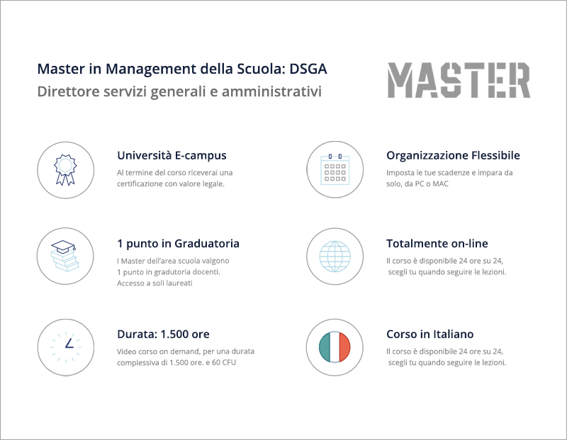 Master in Management della Scuola: il DSGA