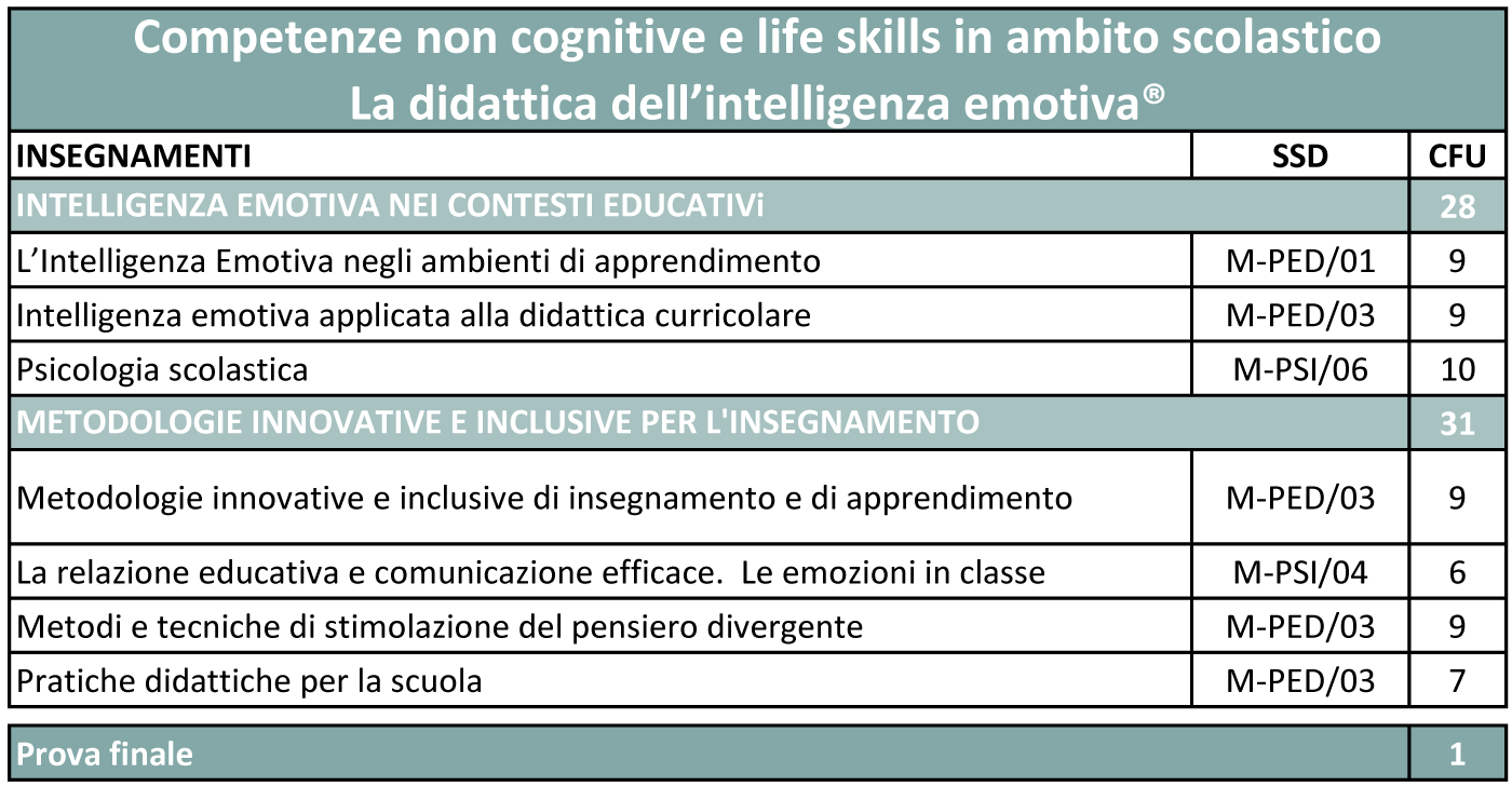 Competenze non cognitive e life skills - La didattica dell’intelligenza emotiva