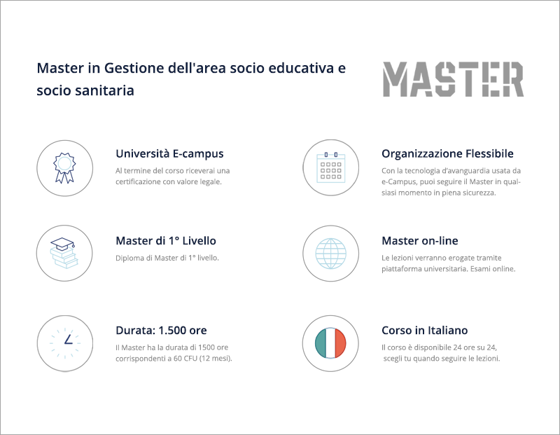 scheda corso- Gestione dell'area socio educativa e socio sanitaria