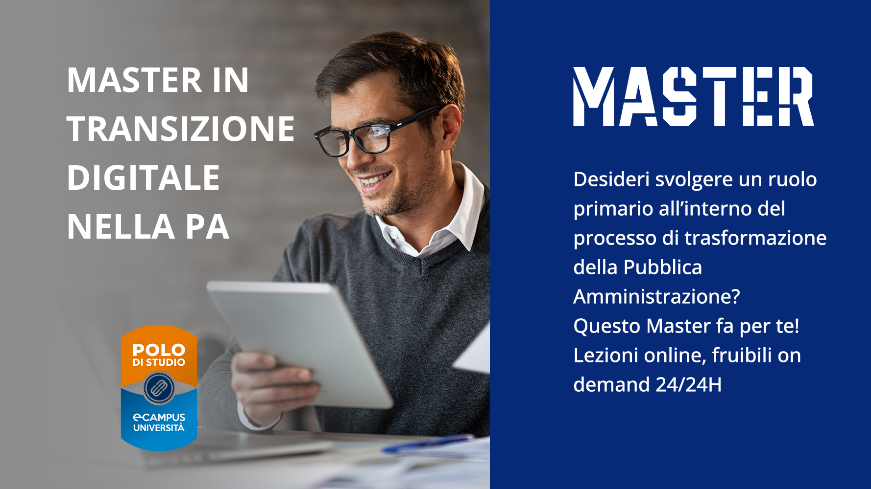 Master in Transizione Digitale nella PA – Master Formazione