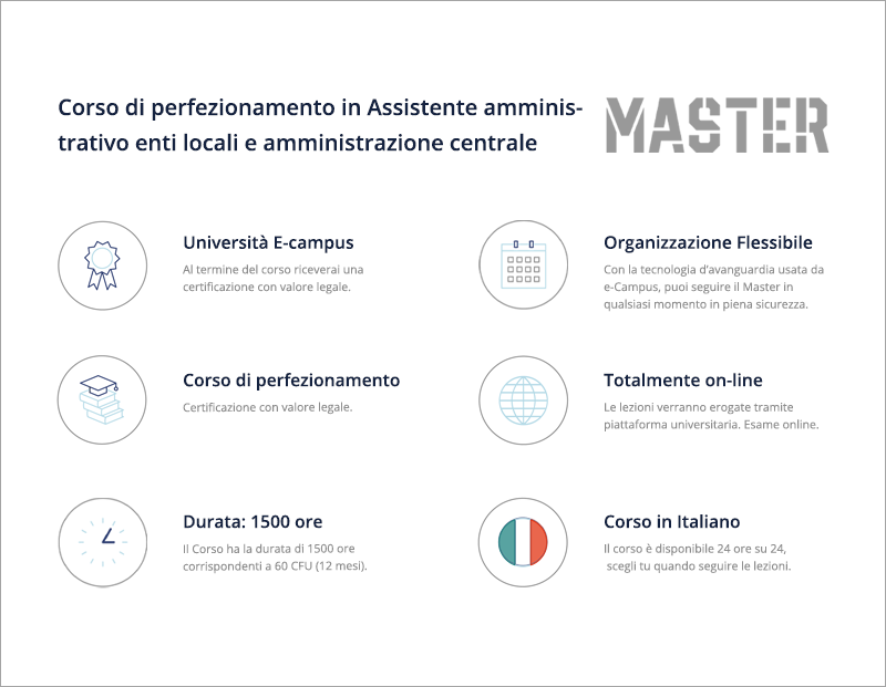 scheda corso - Assistente amministrativo enti locali e amministrazione centrale