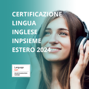 Certificazione Lingua Inglese INPSieme Estero 2024