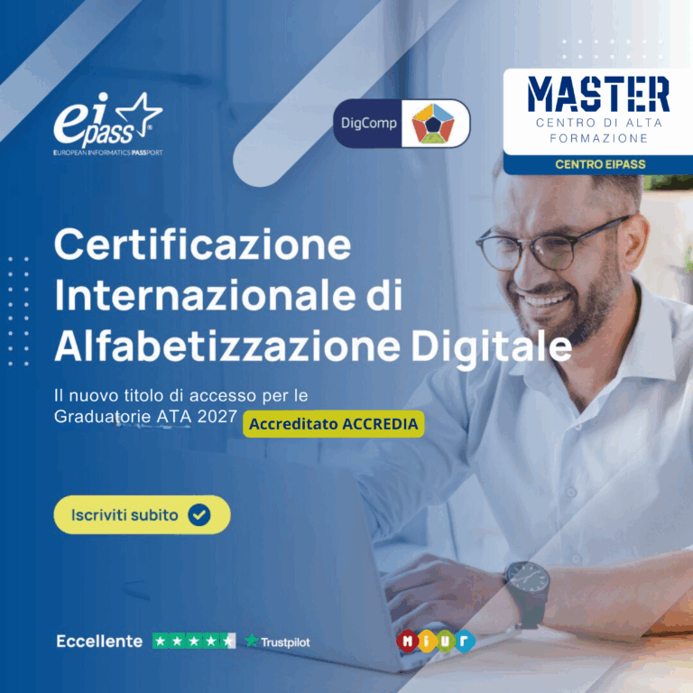 Certificazione Internazionale di Alfabetizzazione Digitale