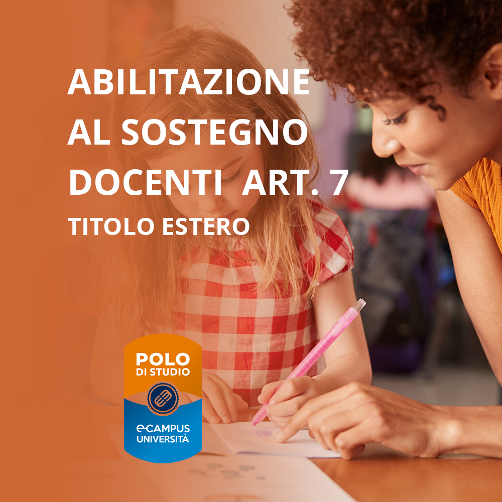 Abilitazione al Sostegno Docenti Art. 7