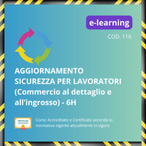 Aggiornamento Lavoratori Commercio al dettaglio e all'ingrosso - 6 ore