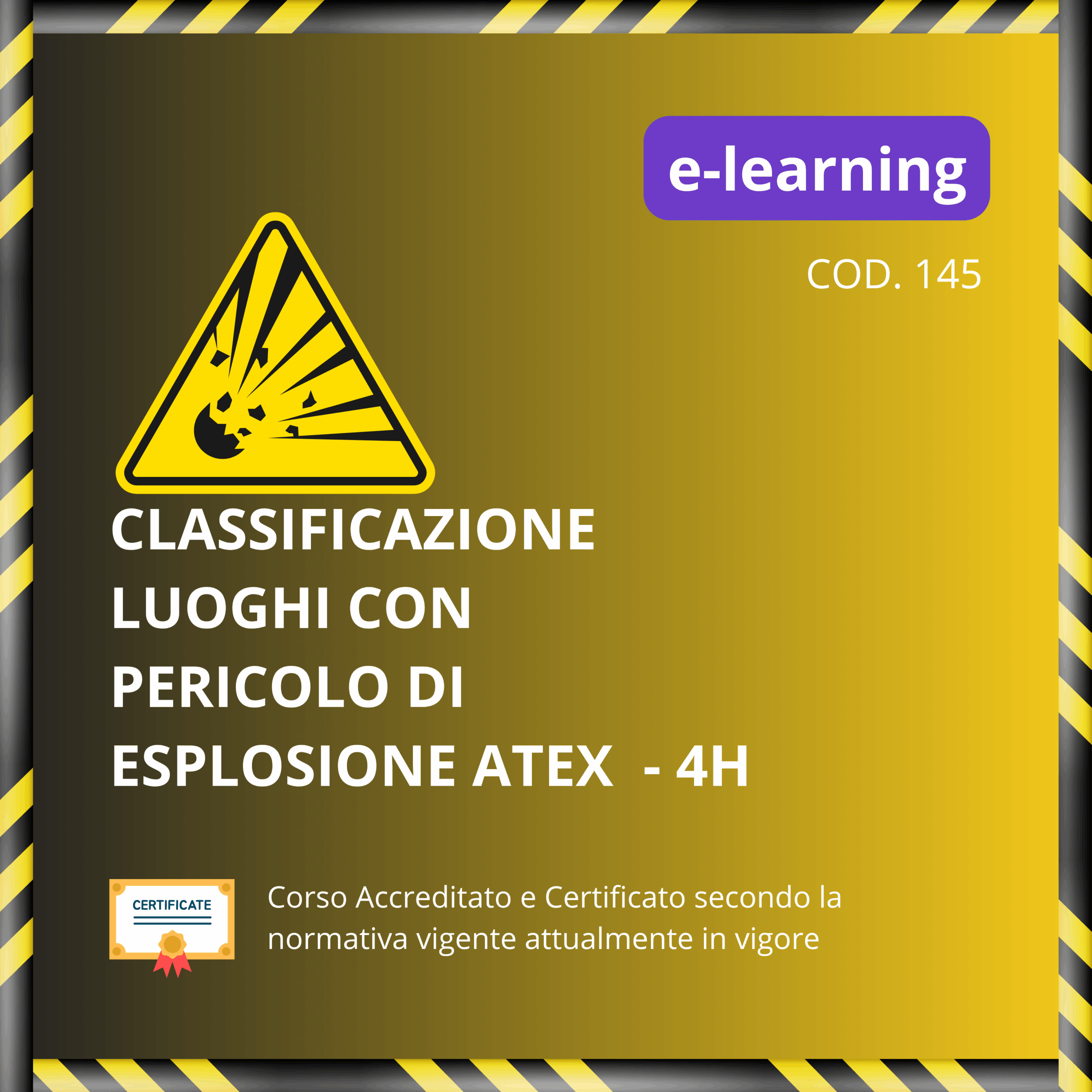 Classificazione luoghi con pericolo di esplosione ATEX - 4H