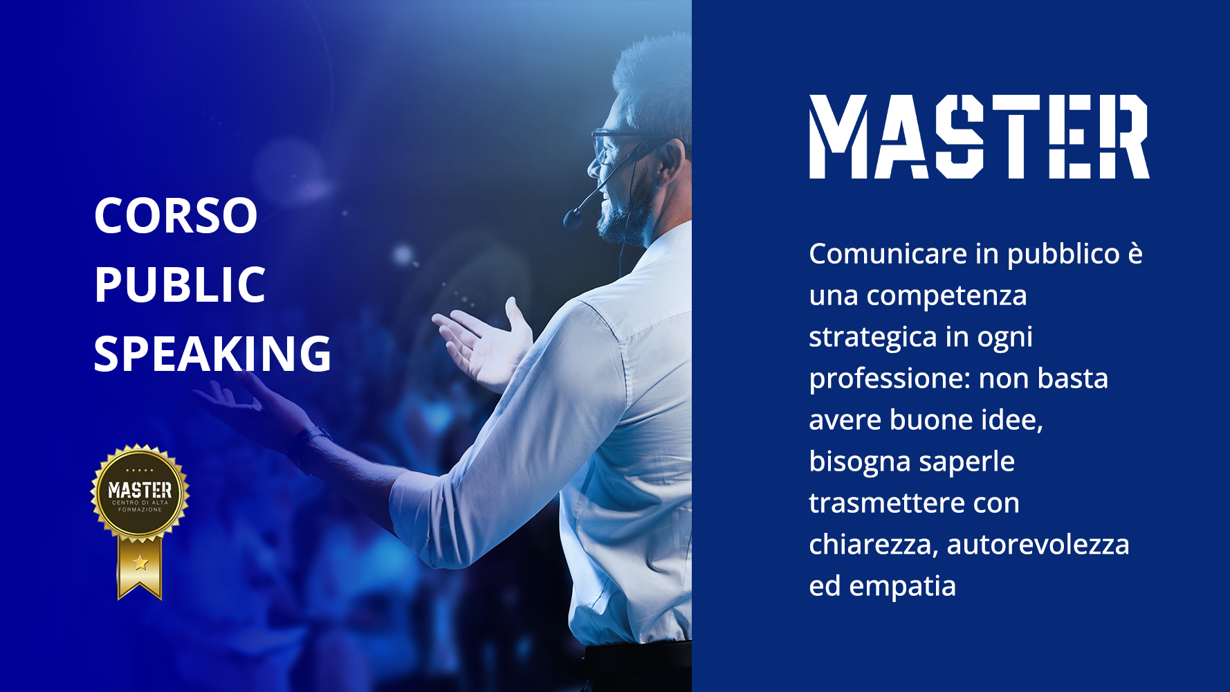 Public Speaking – Master Formazione