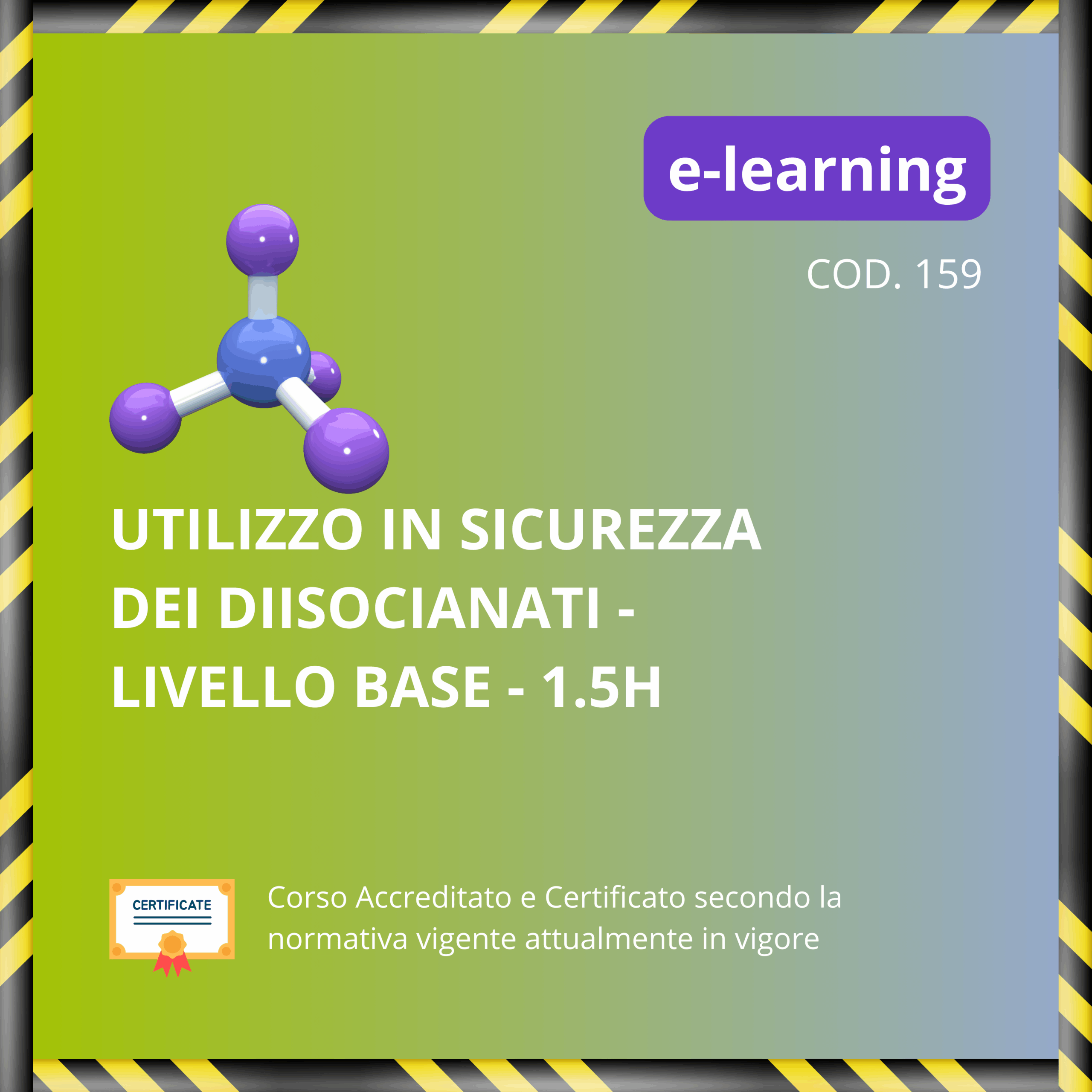 utilizzo in sicurezza dei diisocianati - 1.5H