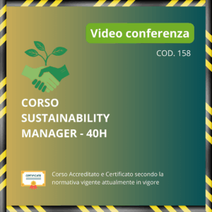 Corso Sustainability Manager - 40H