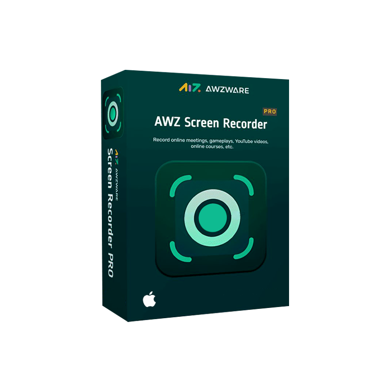 AWZ Screen Recorder Pro per Mac - Licenza a Vita - 1 Dispositivo