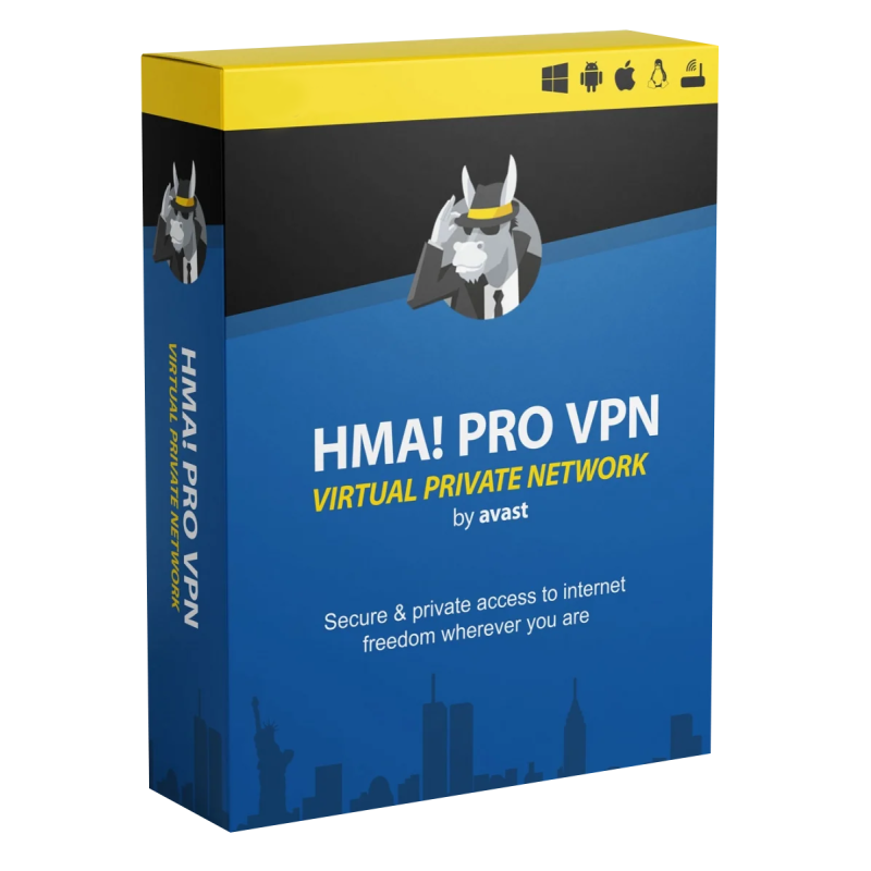HMA VPN - PC / MAC / LINUX / ANDROID / IOS