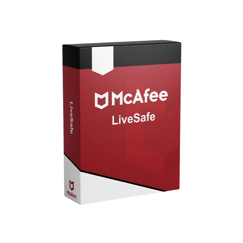 McAfee LiveSafe - WINDOWS / MAC / ANDROID / IOS