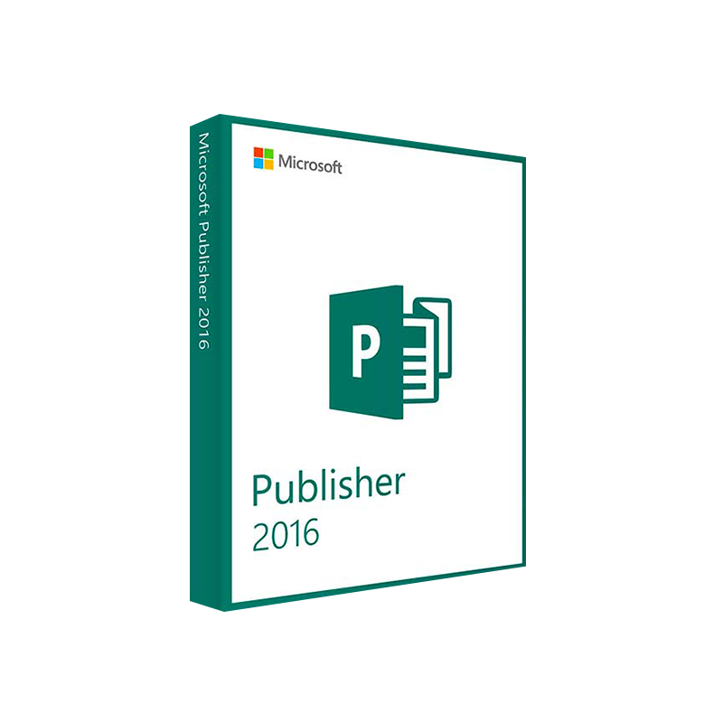 Microsoft Publisher 2016 - Licenza Microsoft