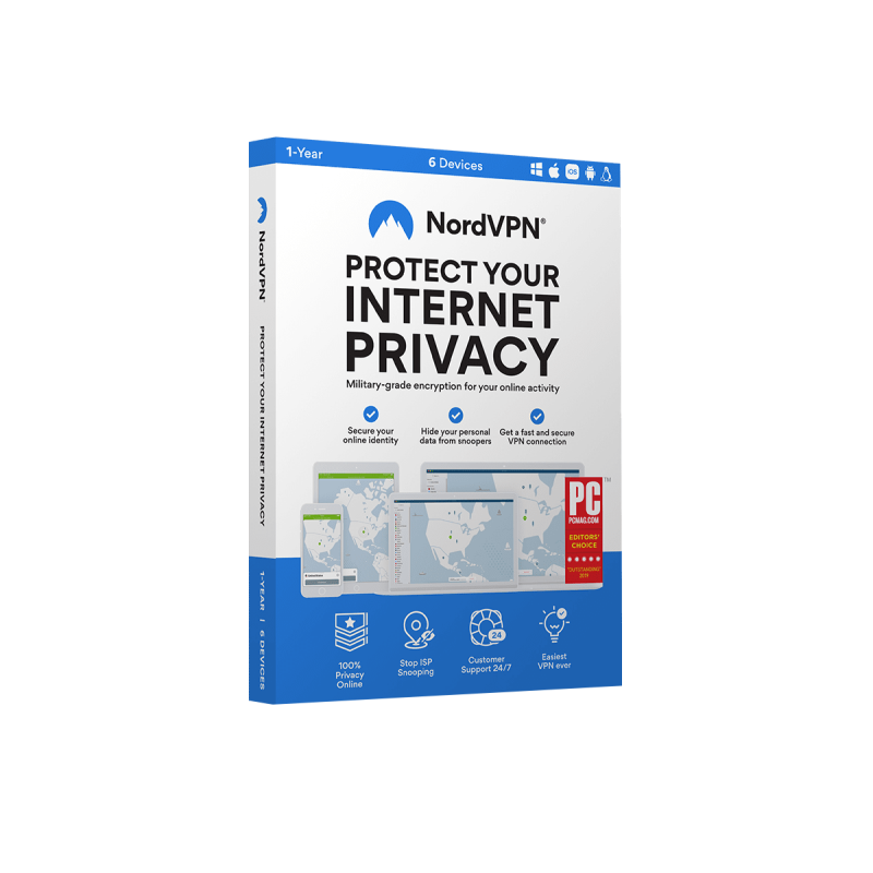 NordVPN - PC / MAC / LINUX / ANDROID / IOS