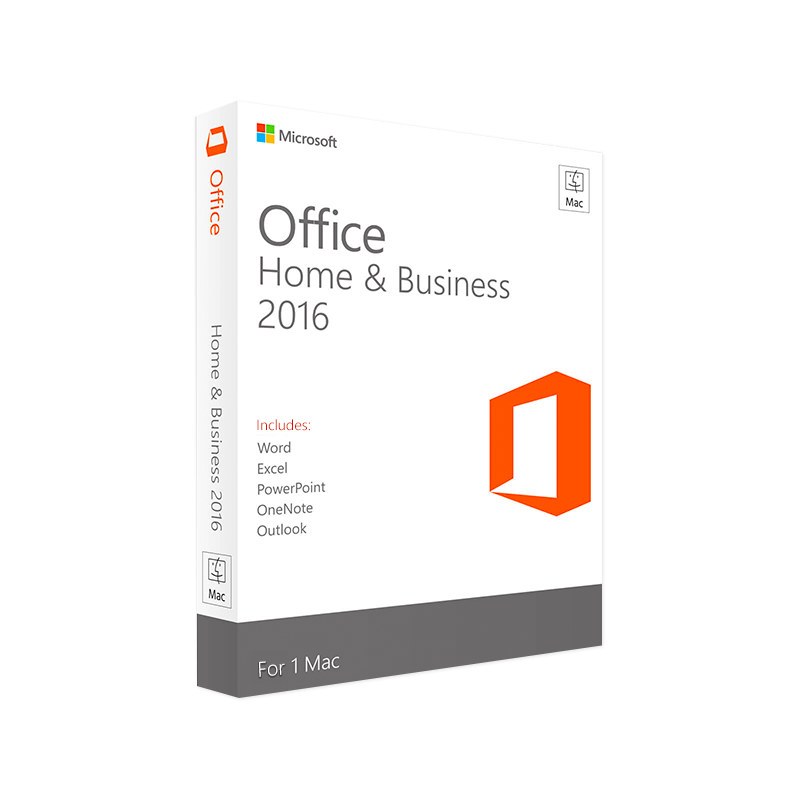 Office 2016 Home & Business per MAC - Licenza Microsoft