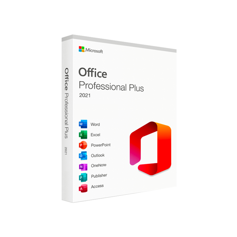 Microsoft Office 2021 Professional Plus Licenza 32/64 bit
