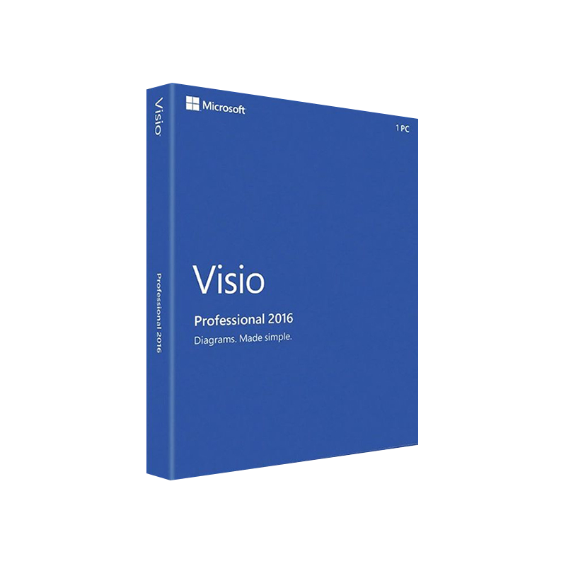 Visio 2016 Professional - Licenza Microsoft