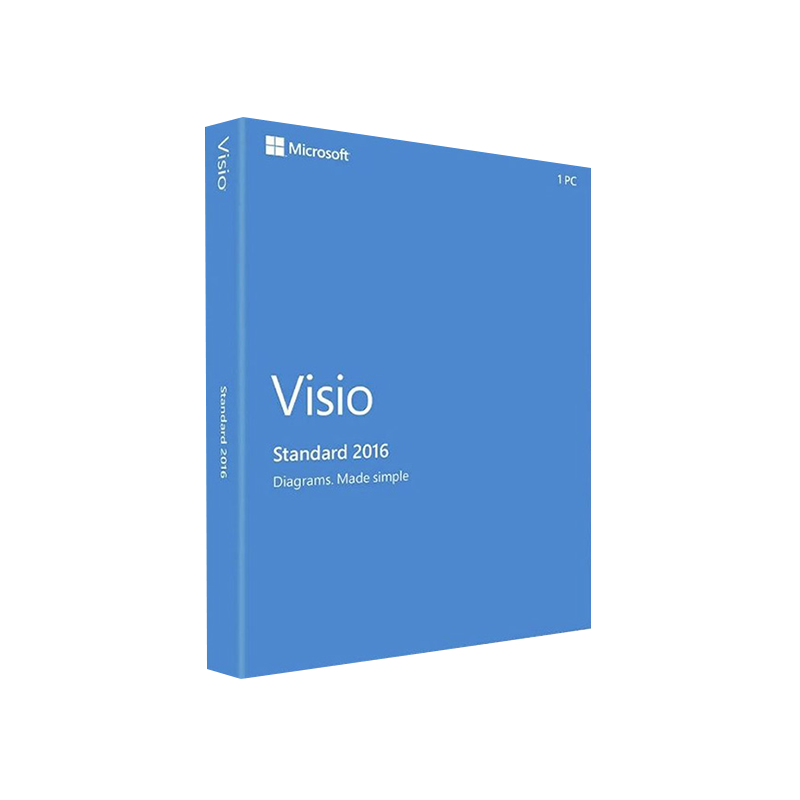 Visio 2016 Standard - Licenza Microsoft