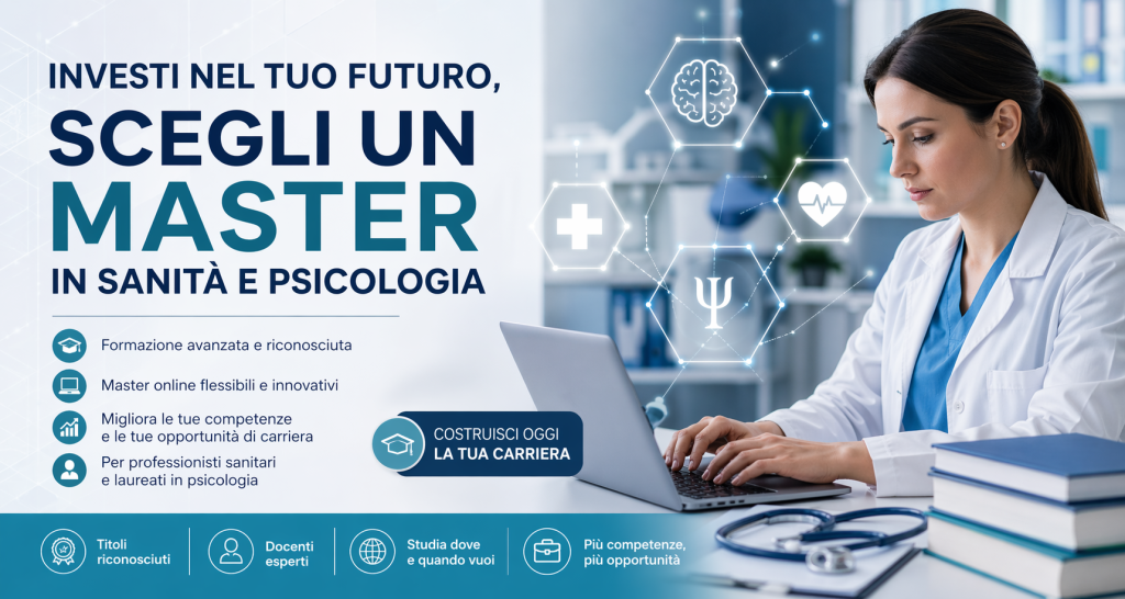Master Sanità e Psicologia Online: i migliori corsi per lavorare nel settore sanitario nel 2026