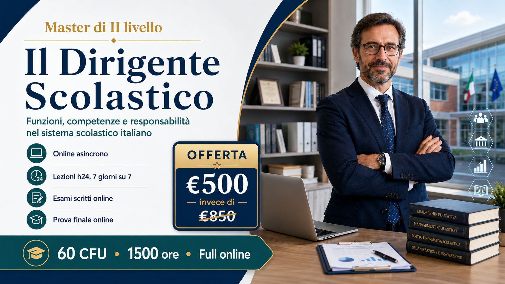 Il Dirigente Scolastico: perché leadership, responsabilità e gestione della scuola sono competenze decisive oggi