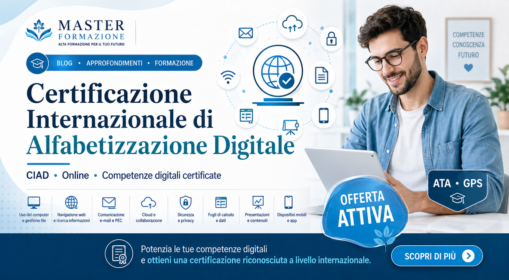Certificazione Internazionale di Alfabetizzazione Digitale: guida semplice per scegliere il percorso giusto tra CIAD, esame integrativo e pacchetto EIPASS