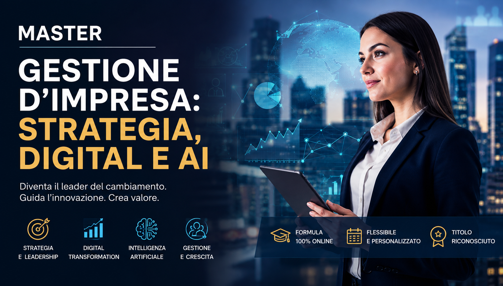 Gestione d’Impresa, Strategia, Digital e AI: perché questa è una delle competenze più richieste del 2026