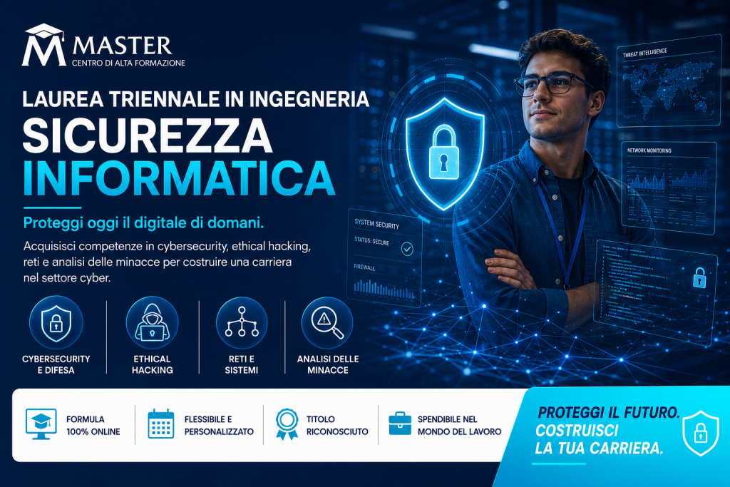 Laurea Triennale in Ingegneria – Sicurezza Informatica: perché oggi proteggere il digitale significa costruire il futuro
