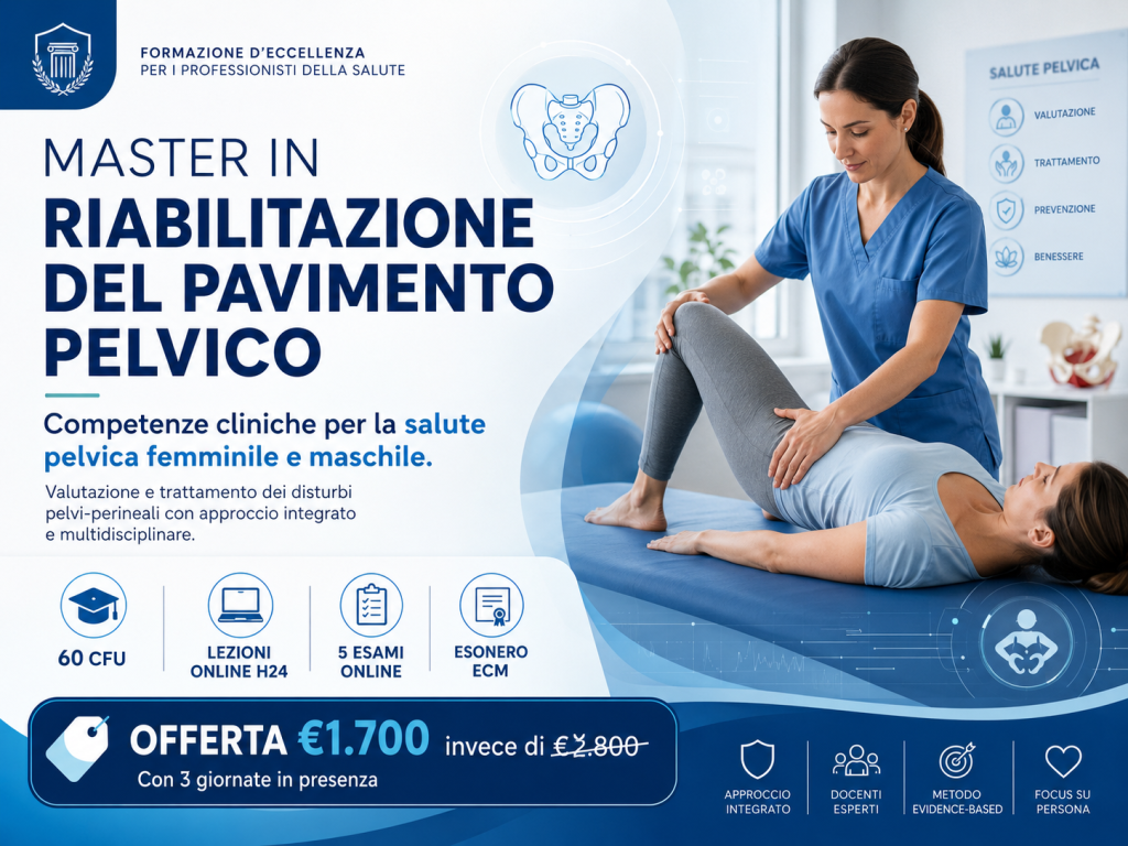 Master in Riabilitazione del Pavimento Pelvico: perché oggi la salute pelvica è una competenza sempre più richiesta
