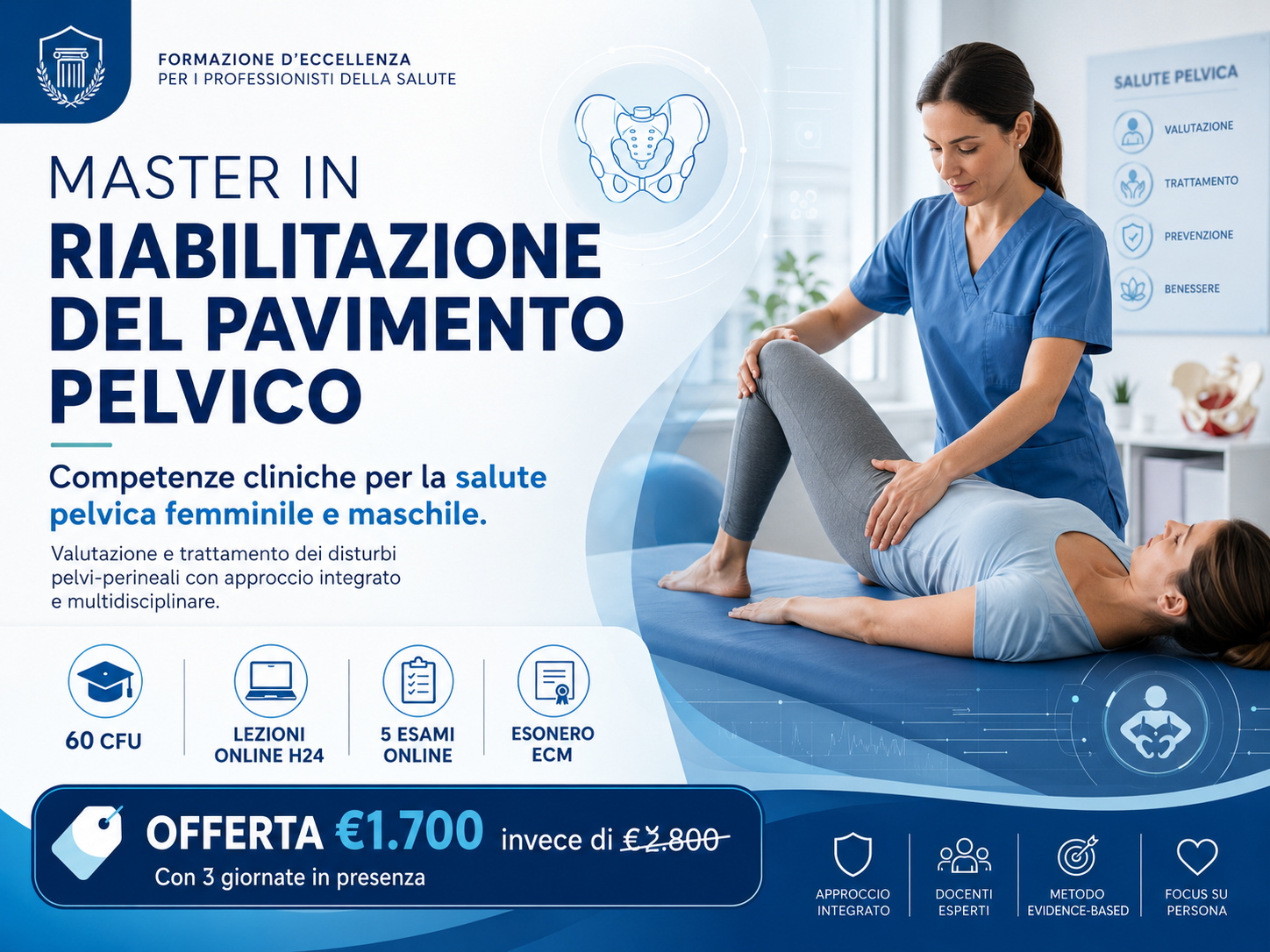 Master in Riabilitazione del Pavimento Pelvico: perché oggi la salute pelvica è una competenza sempre più richiesta