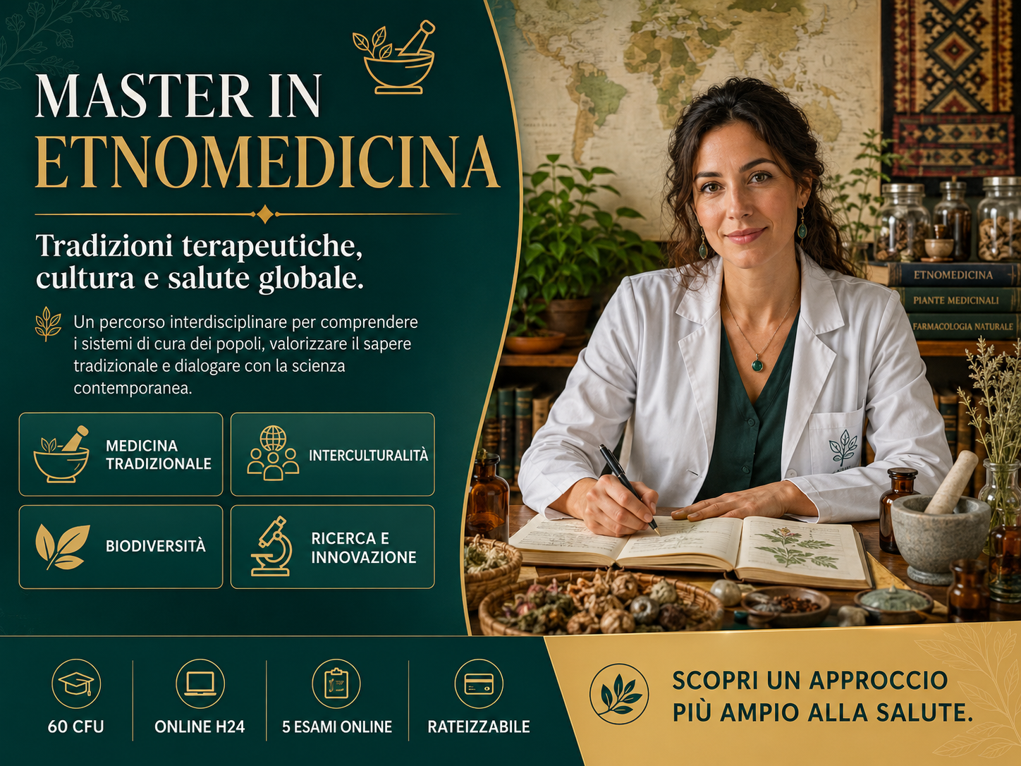 Master in Etnomedicina: perché oggi comprendere le tradizioni terapeutiche dei popoli significa costruire una visione più umana, scientifica e interculturale della salute