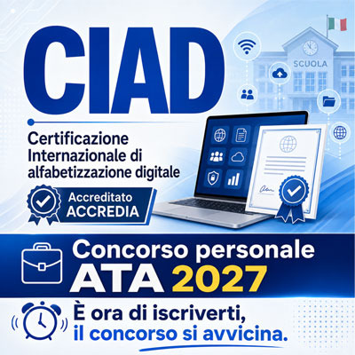 ciad certificazione internazionaledi alfabetizzazione